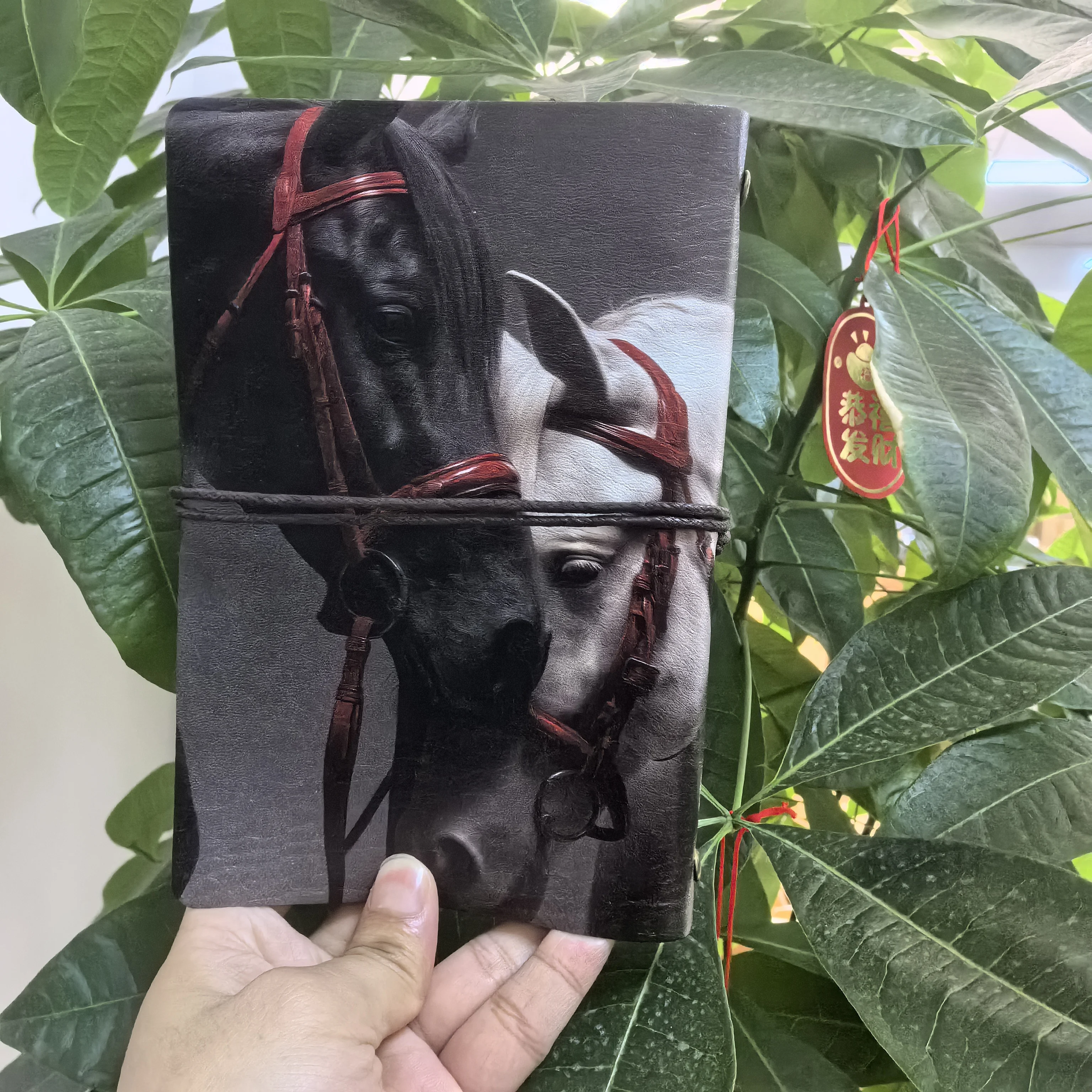 Western Horse Refillable Journ - Vintage Leather Journal Notebook 评论和价格