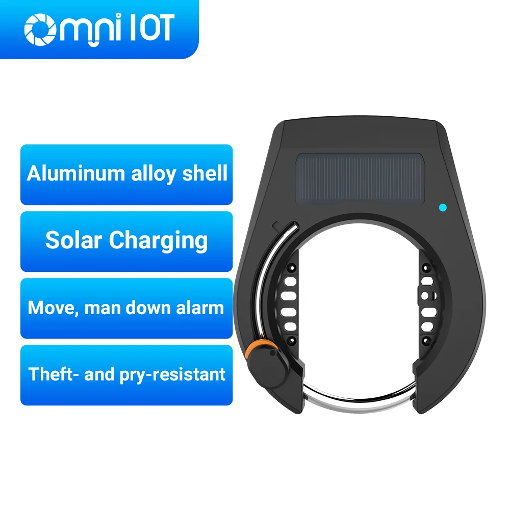 Omni Nuovo arrivo Smart Security Lock Posizionamento GPS Blocco stazione di condivisione bici