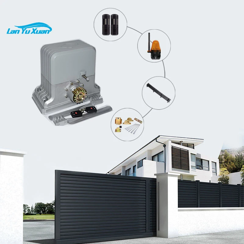 PY1800 Spring Limit 418mhz Remote Control Ac Motor Support Use With Sliding Gate Hardware Kit Automatic   Opener