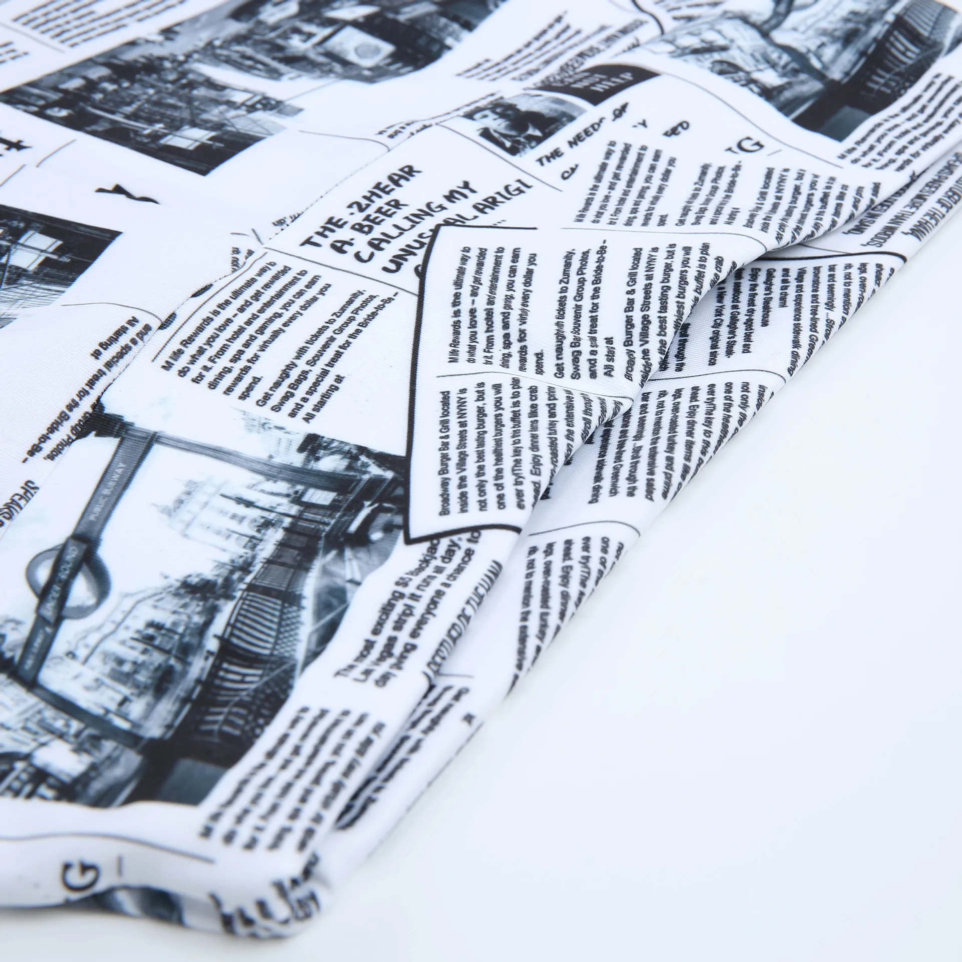 New Black White High Waist Seamless Yoga Pants Women Newspaper Letter Print Streetwear Leggings Fitness Women Sexy Casual Pants