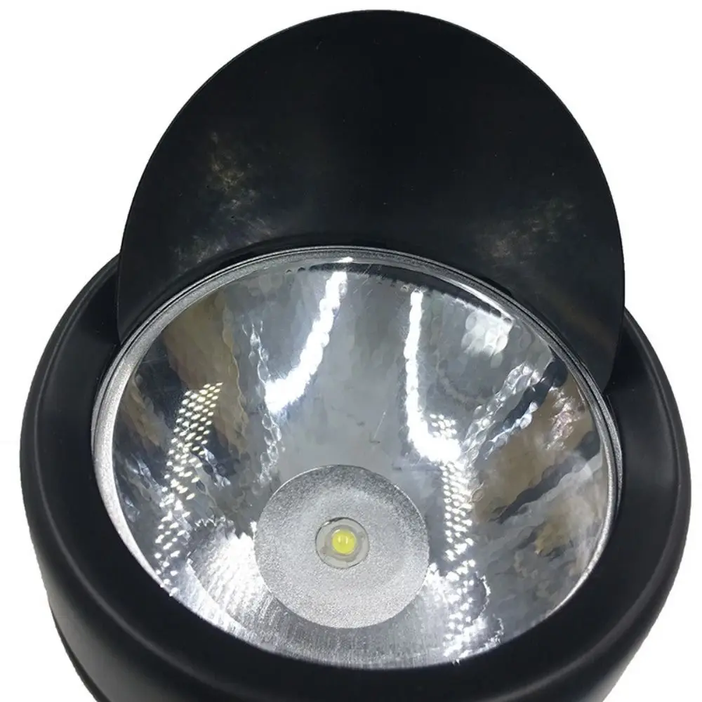 Retro Chrome Steel Bicycle Light Battery Powered Metal Case Bike Headlight Easy Installation Bike LED Lamp Bicycle Accessories