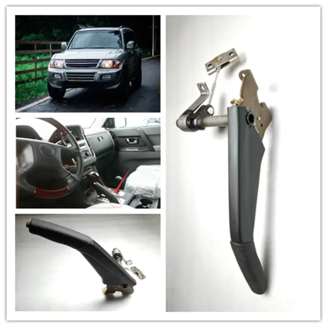 Lever Assy Parking Brake Parking Handbrake Handle Handle For Pajero Montero V63W V73W V77W V78W MN102375 MB256843 MN102375HB