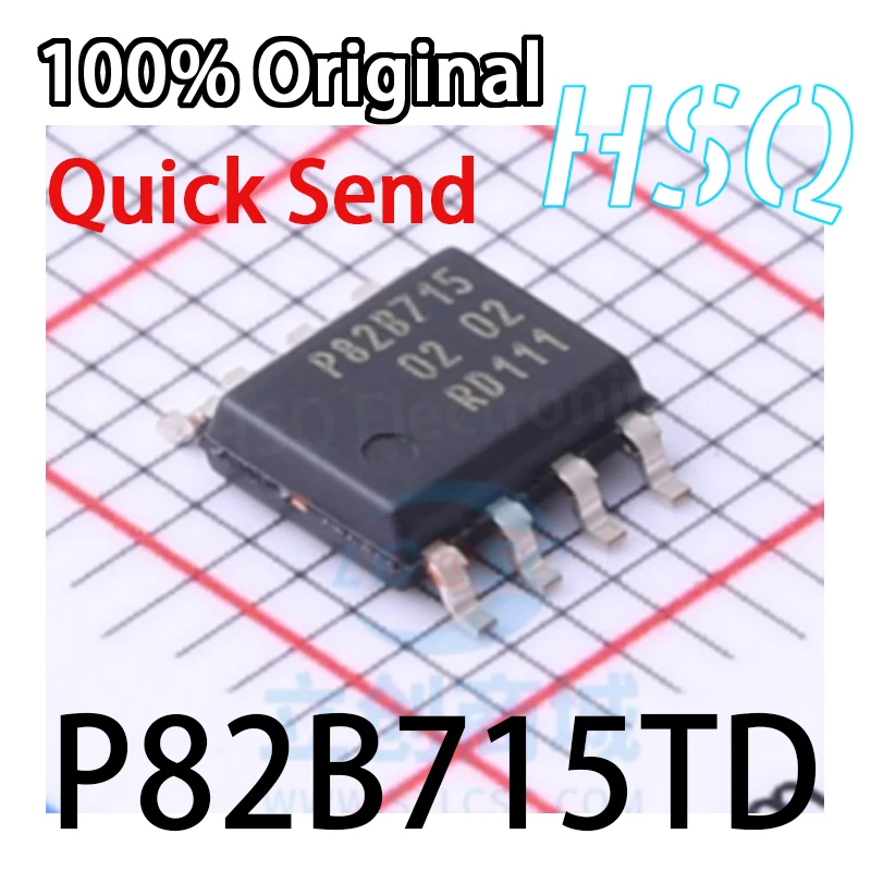 

10PCS P82B715 P82B715T P82B715TD 82B715T Original Hot Sell New SOP8 Interface-Signal Buffer, Relay IC Chip