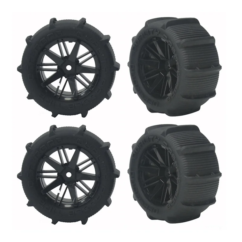 80mm ATV Tyre Sand Tires Wheel for WLtoys 144001 124019 12428 104001 /16889 SG1601 F16 1:14 1:16 RC Car Upgrade Parts