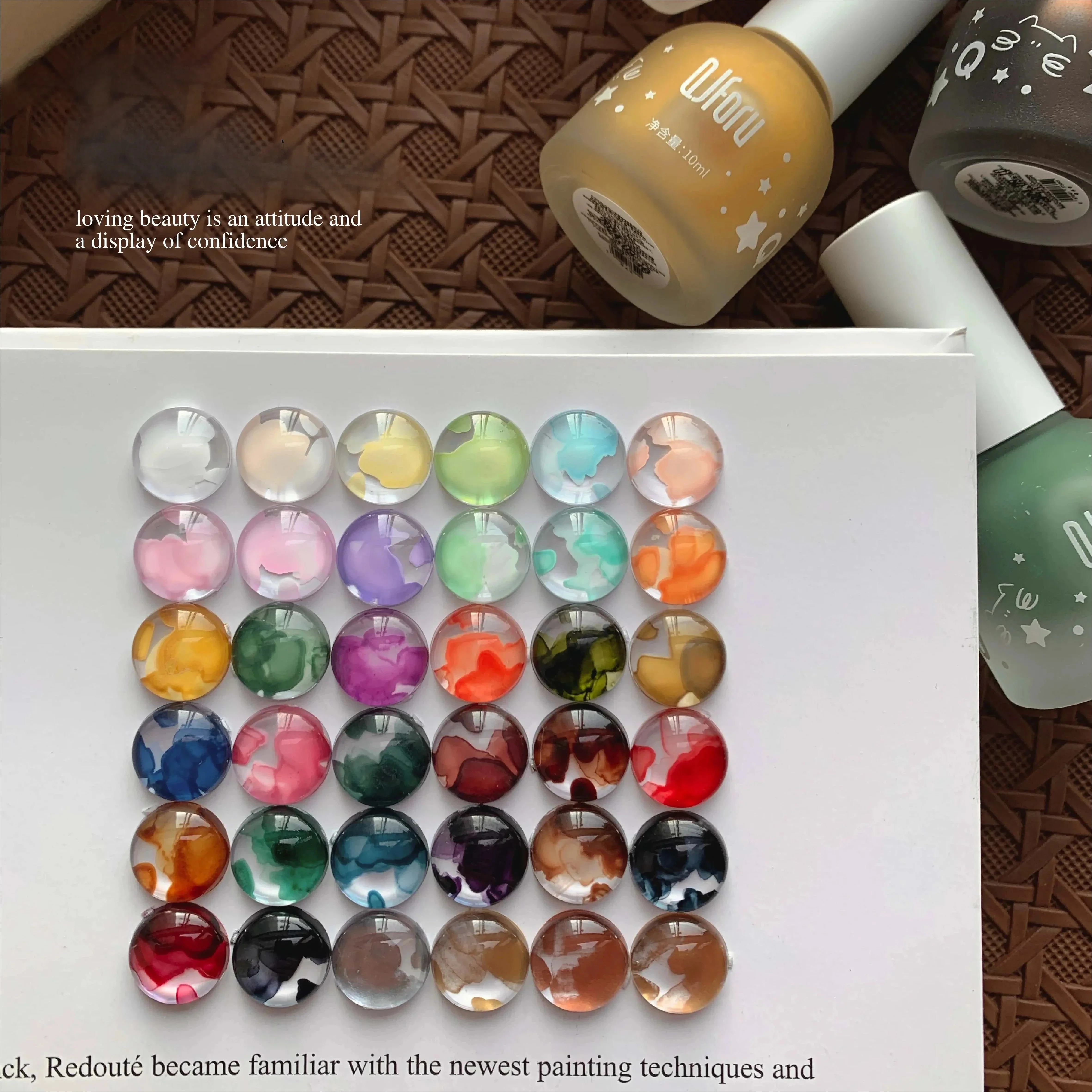 

10 мл цветущий гель, акварельные чернила, лак для ногтей, воздушные сухие принадлежности для ногтей, дымчатые пузырьковые гель-лаки, градиентная живопись