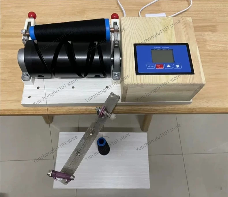 Mini Winding Machine, Double Wax Frame, Cashmere Weaving and Flat Knitting Machine, Single Spindle Rewinding Machine