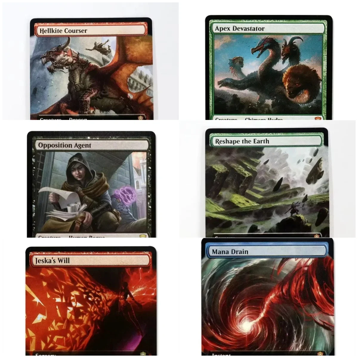 هولو CMR (مانا استنزاف/وكيل جيسكا) لعبة الوكيل السحرية أعلى جودة أوراق اللعب الوكيل جمع مجلس لعبة بطاقات التداول Pr