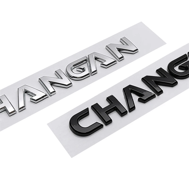 Car ABS Letters Words Logo Decals Sticker For Changan CS35 CS55 CS75 CS95 Plus Oshan Rear Trunk Boot Alphabet Emblem Stickers