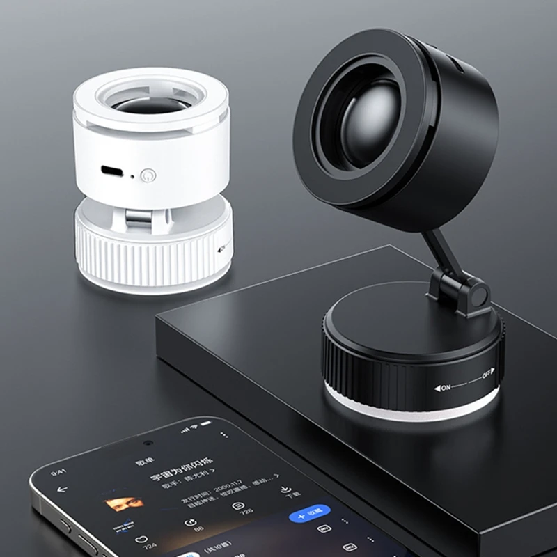 

Multi-functional Desktop Rotating Folding Vehicle Mount Suction Cup Magnetic Audio Phone Holder With Wireless Sensing Function