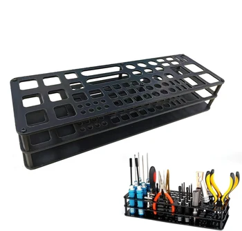 Joystar 63 Gaten Schroevendraaier Opbergrek, Schroevendraaierorganisatoren, Draagbare Gereedschapskist, Voor Schroevendraaier Penseelpennen