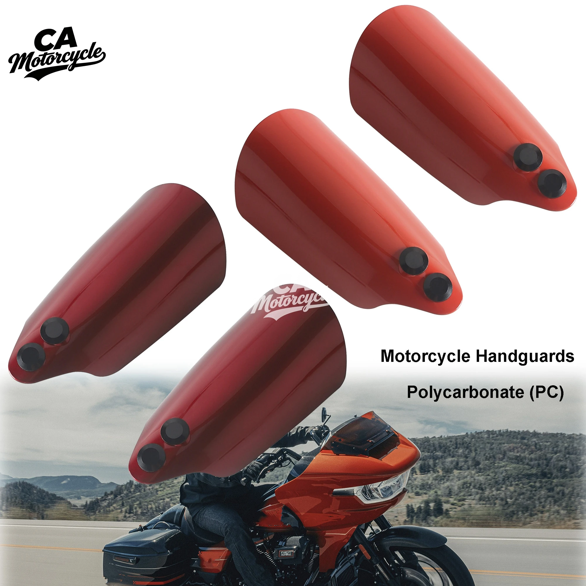 Hand Guards Motorcycle Handguards Shield Kit For Harley Touring Road Glide ST CVO FLTRXSTSE FLTRX 2024-2026 121 FLTRXSE 2023-26