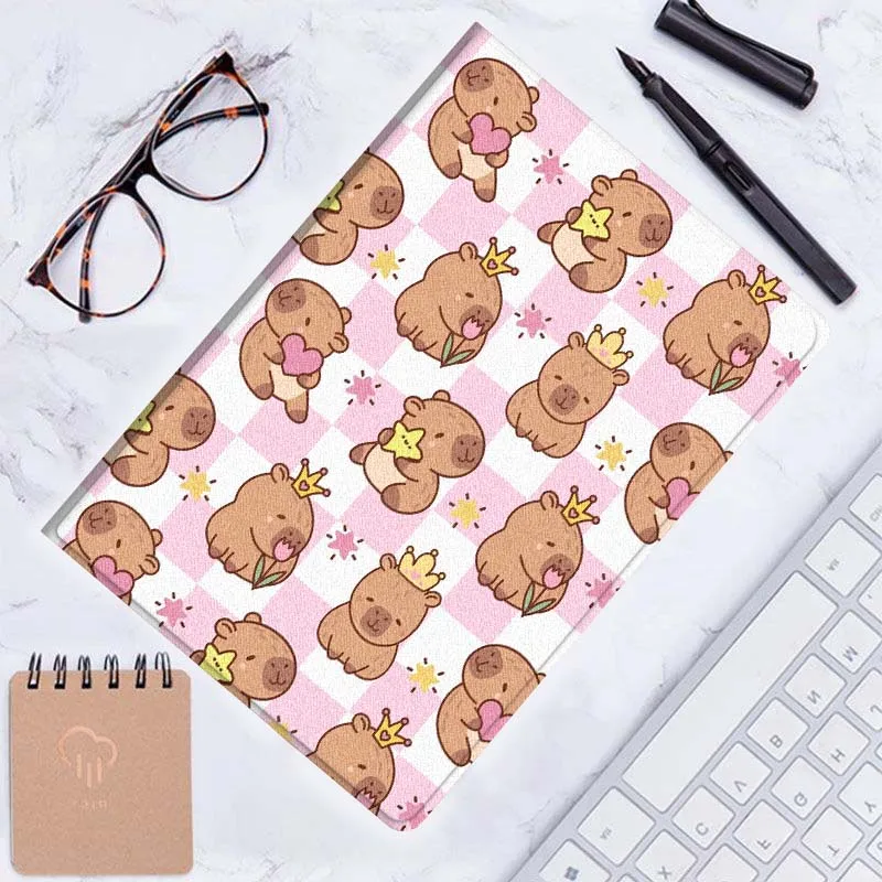 Cartoon anime capibala Tablet Case For Honor Tab Pad 6 7 8 9 X8 V7 V8 X9 13 X8a X9a Pro 10 Magic GT GT2 10.1 13.3 Inch