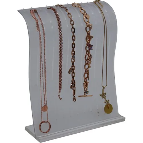 Stand Market Standmarket Imprint, Bracelet and Necklace Display Stand Plexiglass Horizontal Vertical