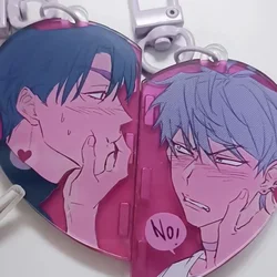 Anime Alien Stage Ivan Till Keychain Unisex Acrylic Couple Pendant Key Chain 2Pcs/set Magnet Keyring Bag Accessories