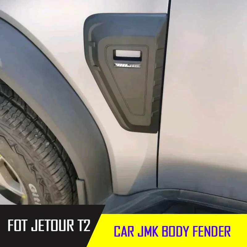 

Side JMK Logo Mudguard Decorative Cover, Fit for JETOUR Traveler T2 2023-2025 Automobile Exterior Parts