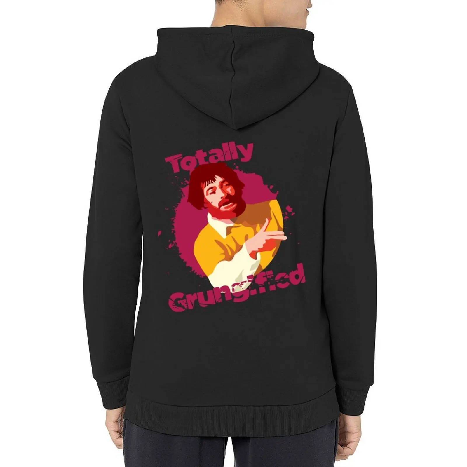 

Totally Grungified Hoodie autumn jacket men mens clothing hooded shirt autumn hoodie men