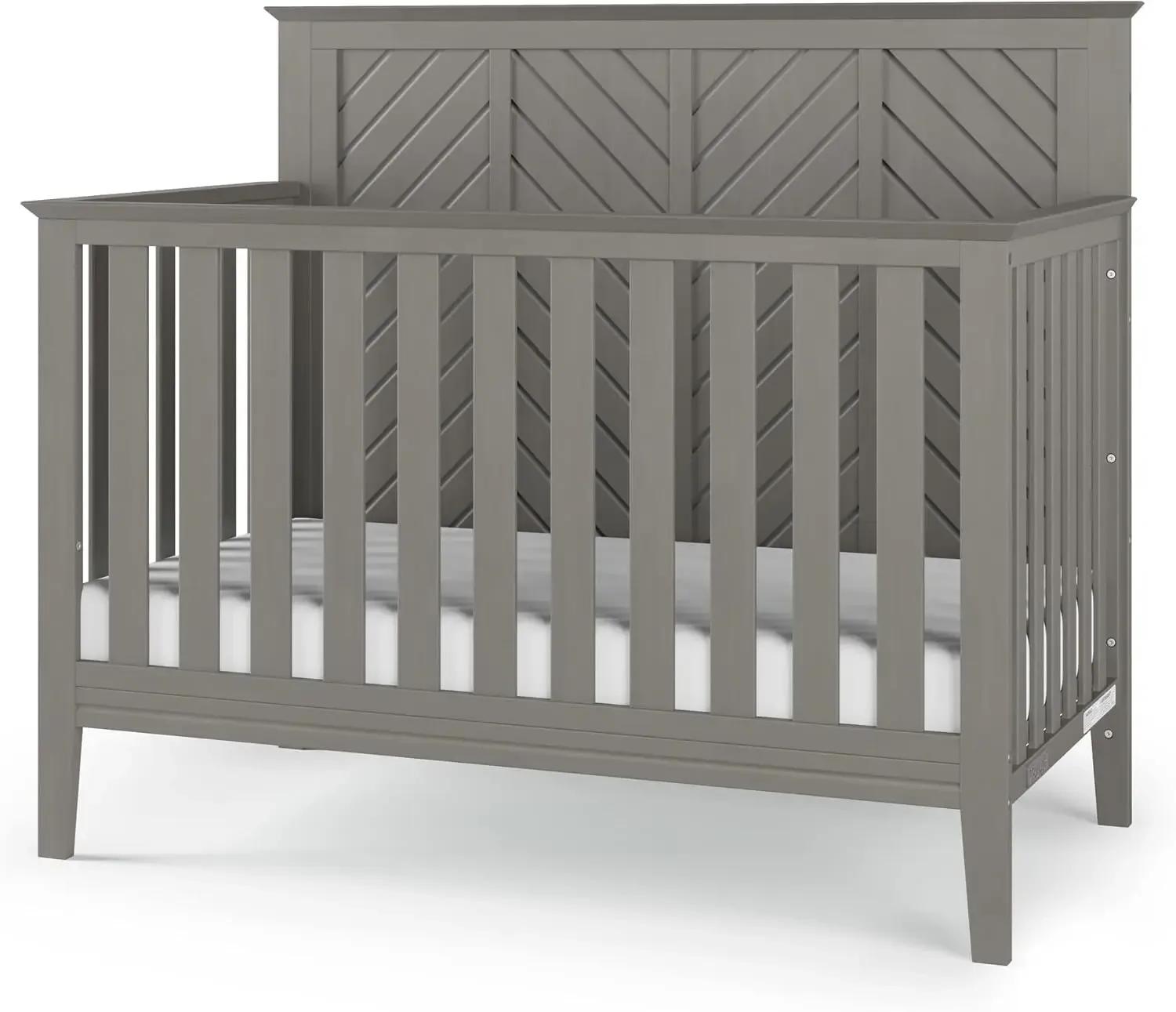 

Child Craft Atwood 4-in-1 Convertible Crib, Baby Crib Converts to Day Bed, Toddler Bed and Full Size Bed, 3 Adjustable Mattress