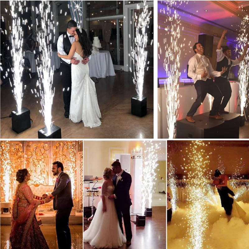 Wholesale Wedding Events 200g Safe Cold Spark Powder Spark Machine Metal Powder MSDS Certification for Fountain Sparkler Machine