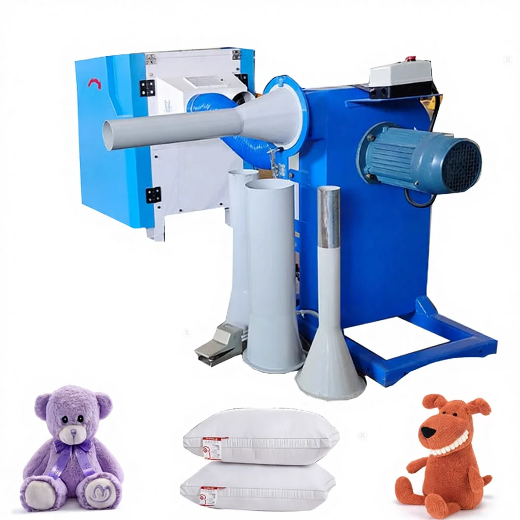 

(2026) Машина для наполнения подушек из полиэфирного волокна Машина для открывания волокна Comm Машина для открывания хлопка