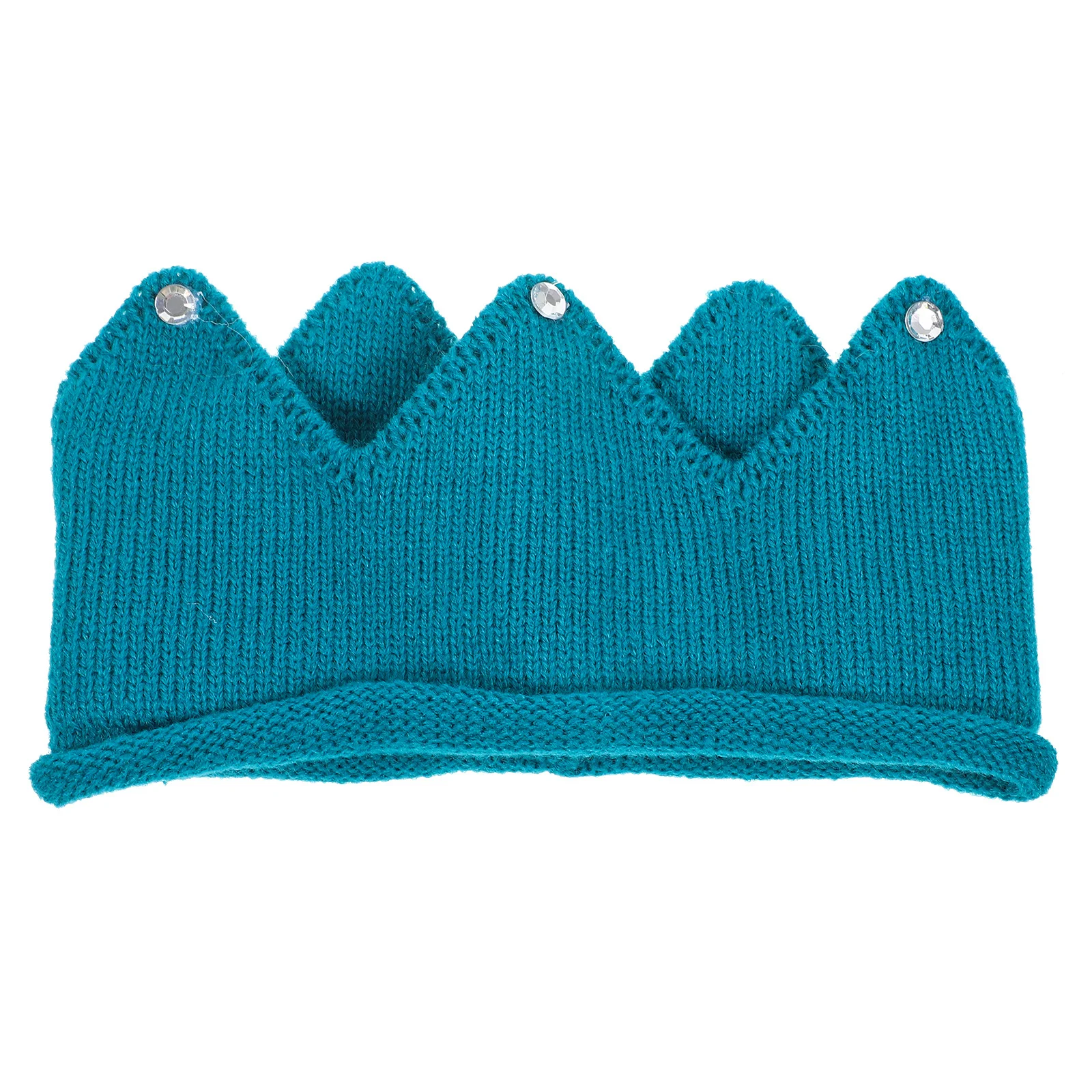 

Knitting Baby Toddler Birthday Party Decorative Lightweight Durable For Kids For Baby Knitted Toddler Crown Hat Party Knit Crown