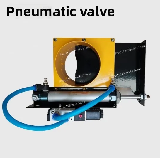 1PC Iron Slide Gate Pneumatic Valve Diameter 150mm for Dust Collector Valve Replacement Accessories