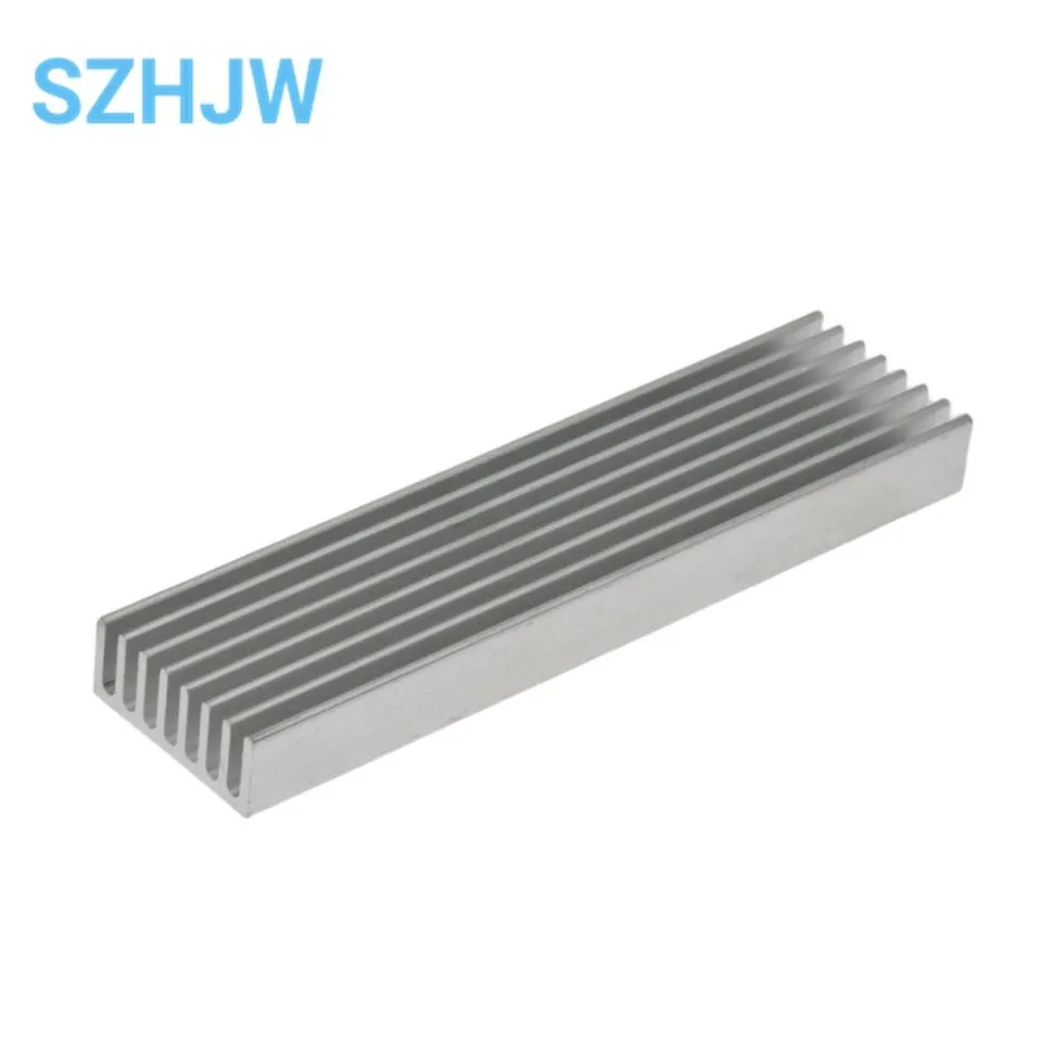 Heatsink Radiator Cooler Radiator 100x25x10MM High Quality Aluminum Heat Sink Fins Fast Thermal Conductivity Thermal Bar 