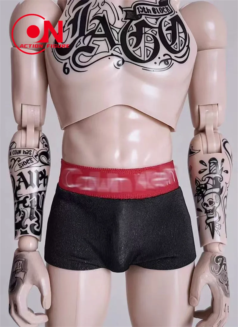 1/6 Scale Male Underpants Fashion Underwear Clothes Accessories Model Fit 12'' Male Soldier Action Figure Body Dolls