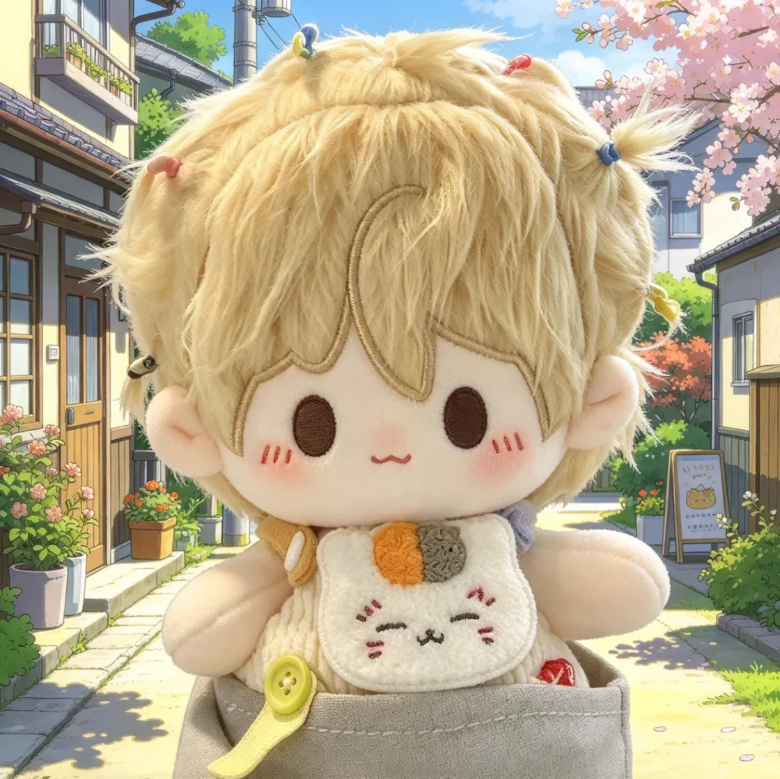 Takashi Natsume 20cm Natsumes Book of Friends Dress-up Doll Anime Peripheral Stuffed Plush Doll Cartoon Cotton Doll Xams Gifts