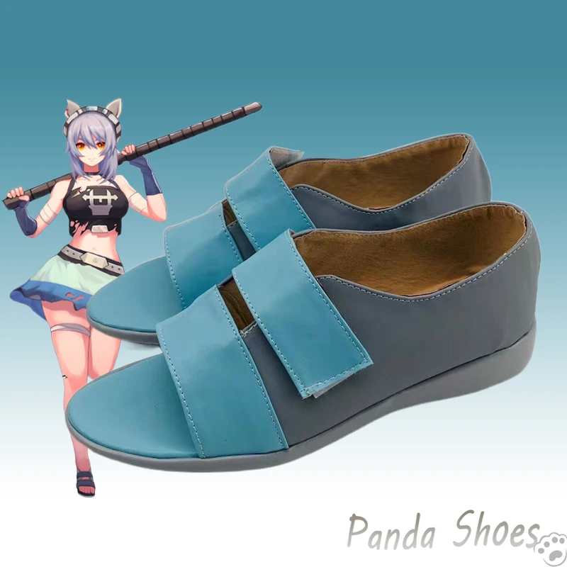 Phigros Mia-zapatos de Cosplay de Anime, botas largas para fiesta de Halloween