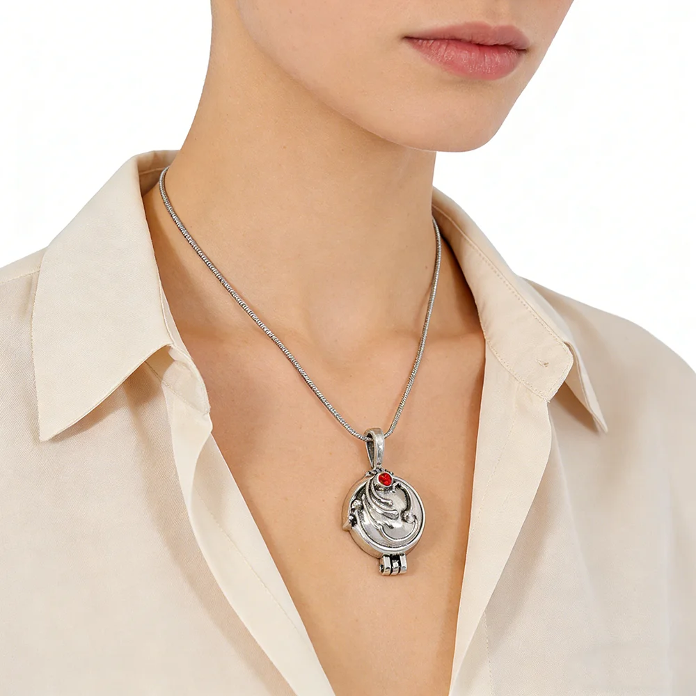 Vintage-Halskette mit Verbenen-Anhänger aus den Vampire Diaries, kreativer Modeschmuck für Frauen, Cosplay-Accessoire – Detail 7