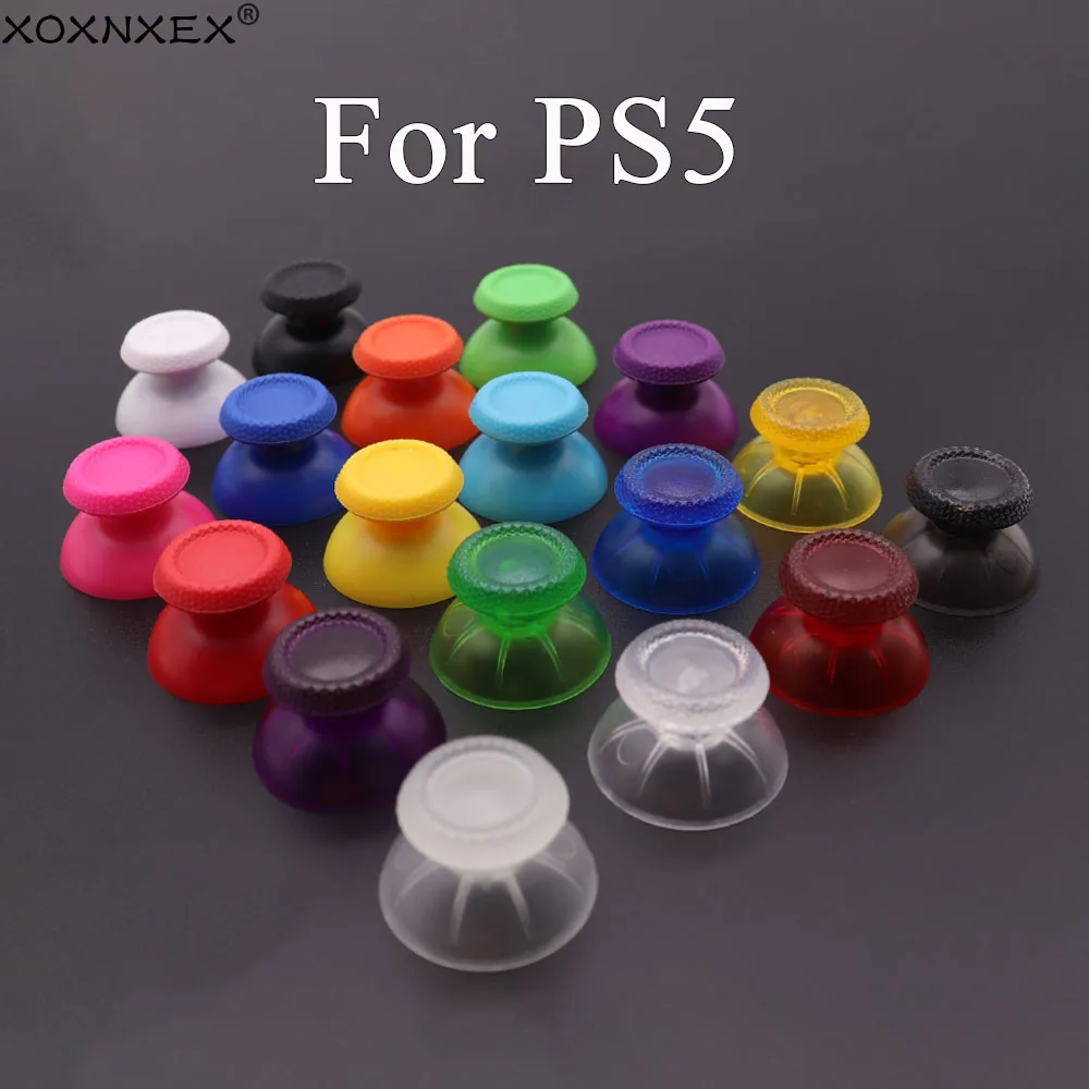 2/6/10 Piezas de Tapas para Joystick para PS5 BDM-010 020 030, Repuesto de Controlador, Palancas de Mando Analógicas, Cubierta de Agarre, Tapa de Hongo