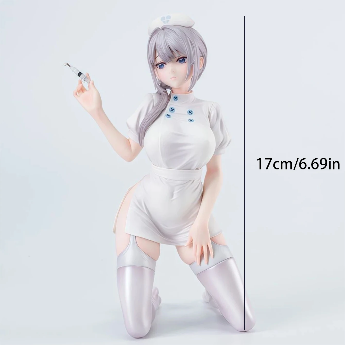 ชุดพยาบาล 1 ชิ้น ซีรีส์สาวสวย งานแฮนด์เมด น่ารัก เซ็กซี่  โมเดลฟิกเกอร์ PVC ของสะสมสำหรับผู้ใหญ่ ของขวัญ