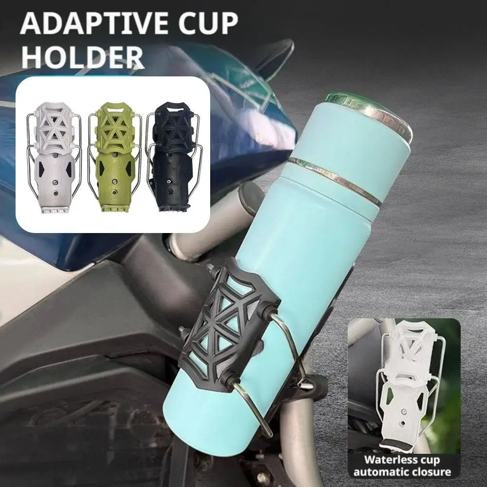 

Bike Water Bottle Holder Universal Rotatable Water Bottle Holder For Bikes Motorcycles Automatic Clamping Bicycle Cage With 360