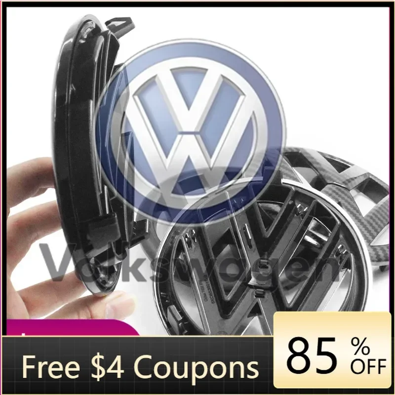 

Car Sticker 2026 Hot Styling Mouldings For VW Volkswagen Jetta MK5 Golf Volkswagen 135mm Car Front Grille Badge And 110mm Rear T