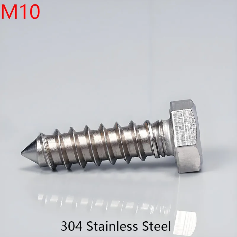 M10 Hex Lag Bolts F… - image
