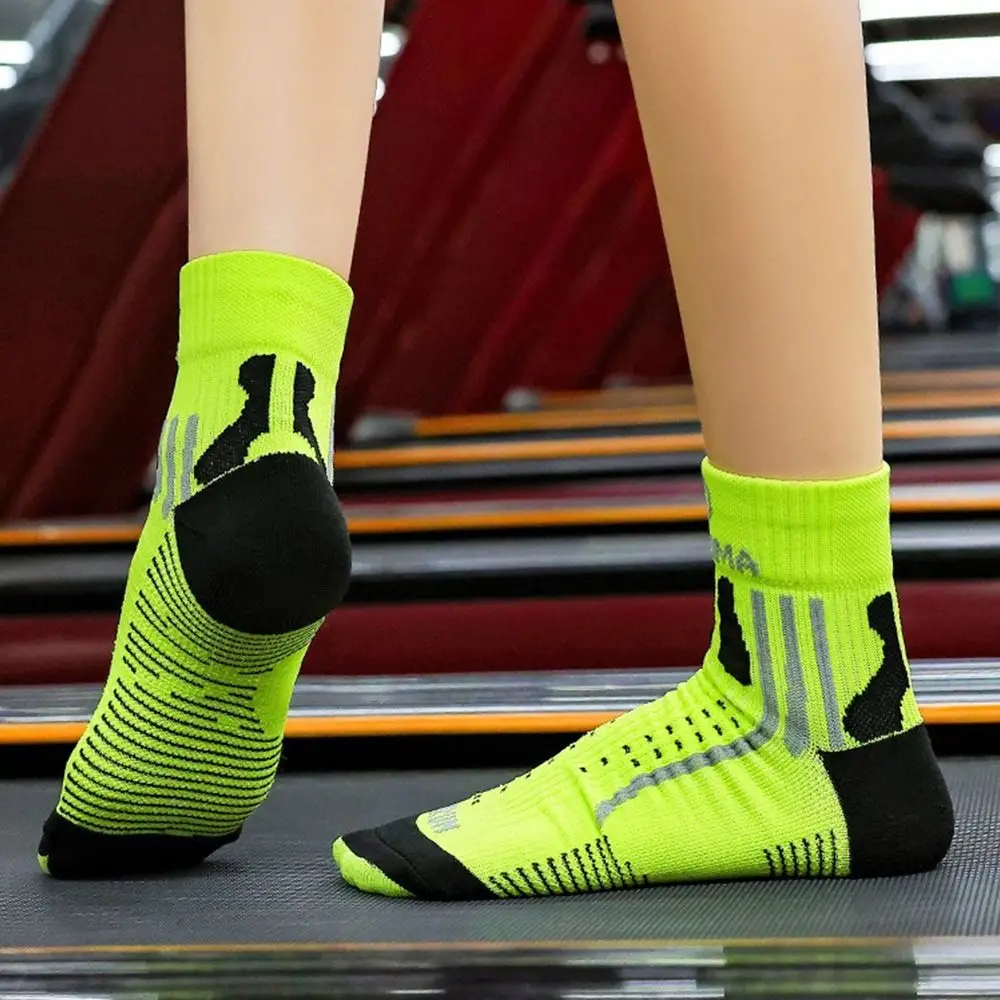 

Bike Running Thickened Running Socks Multiple Colors Breathable Sports Socks Sports Fitness Men Women