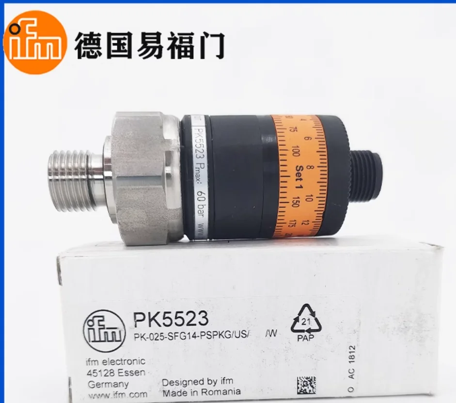 IFM Original Pressure Sensor PK6734 PK6220 PK6224 PK7520 PK7521 PK6732 PK6523