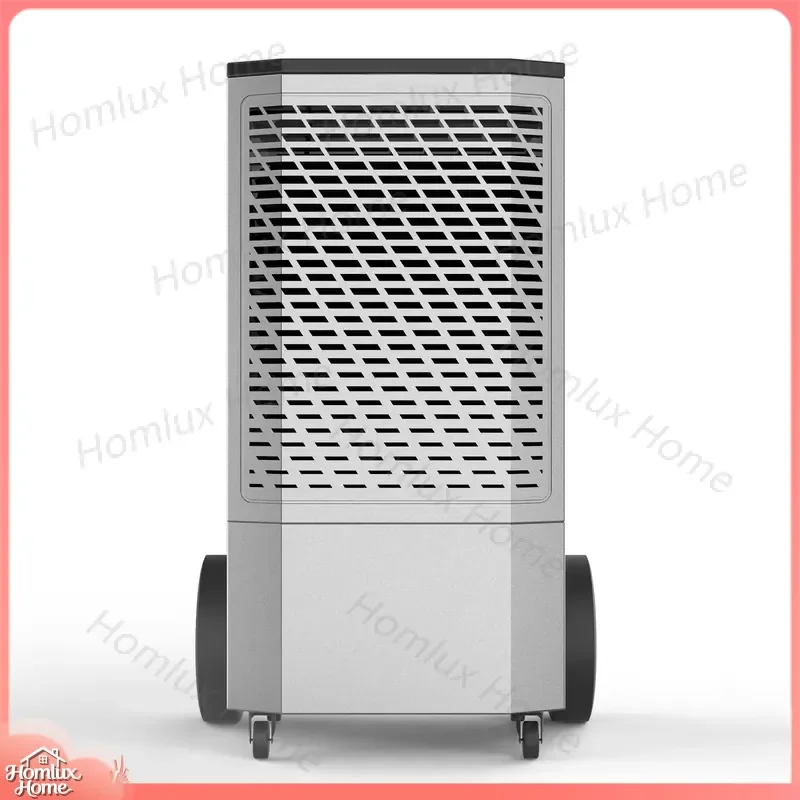 90L D Commercial Dehumidifier Heavy Duty Vertical Design Energy Saving Mobile Industrial Dehumidifier for Basement Garage