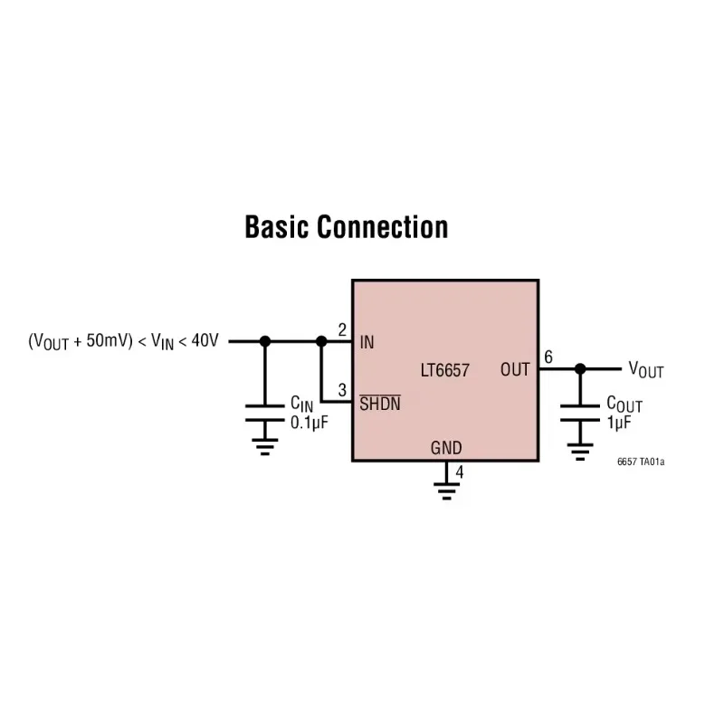 LT6657 LT6657AHMS8-4.096 LT6657BHMS8-4.096 LT6657AHMS8-5 LT6657AHMS8-5 - 1.5ppm/°C Drift, Low Noise, Buffered Reference