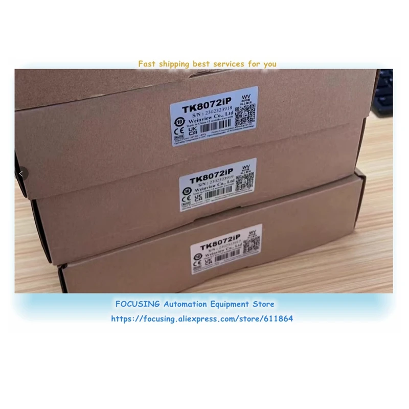 Imagem -04 - Hmi da Tela Sensível ao Toque Weview Mt8072ip Tk8072ip Mais Recente