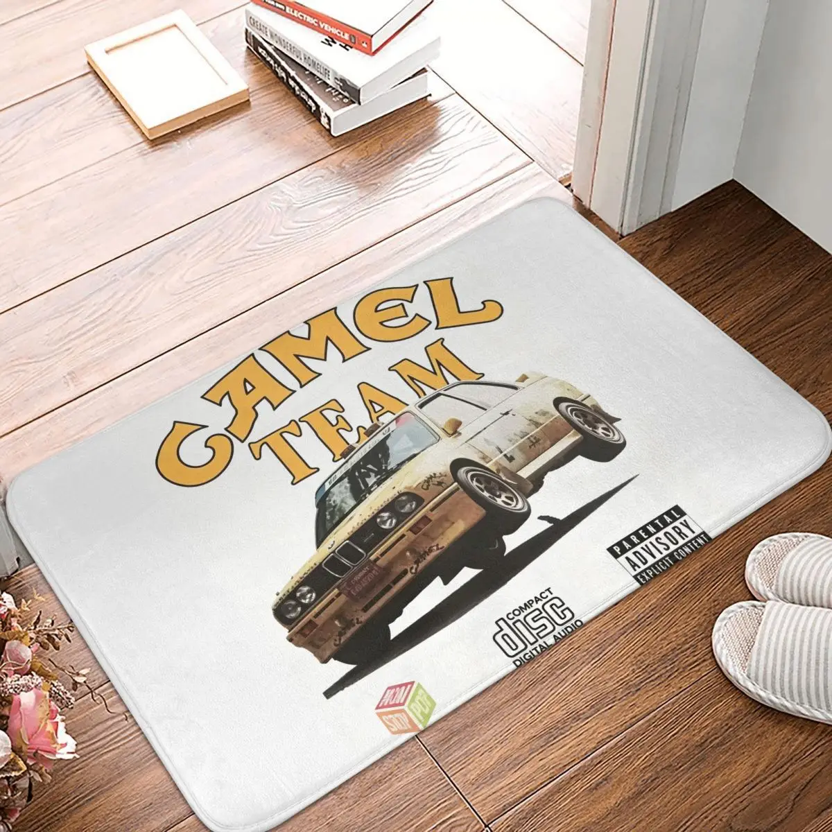 Retro Car Camel Cigarettes Doormat Kitchen Entrance Home Floor Mat Anti-slip Carpet Rug for Bedroom Footpad Mats