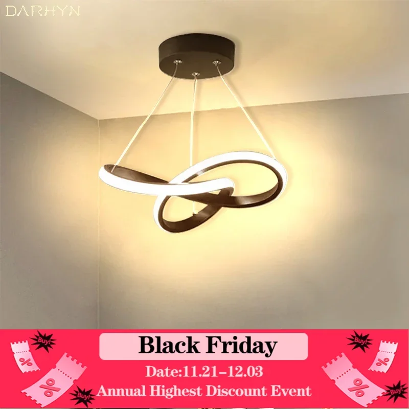 Modern LED Ceiling Pendant Lamp Dining Room Corridor Lamp Bedroom Living Room Personality Creativity Simple Illumination Light