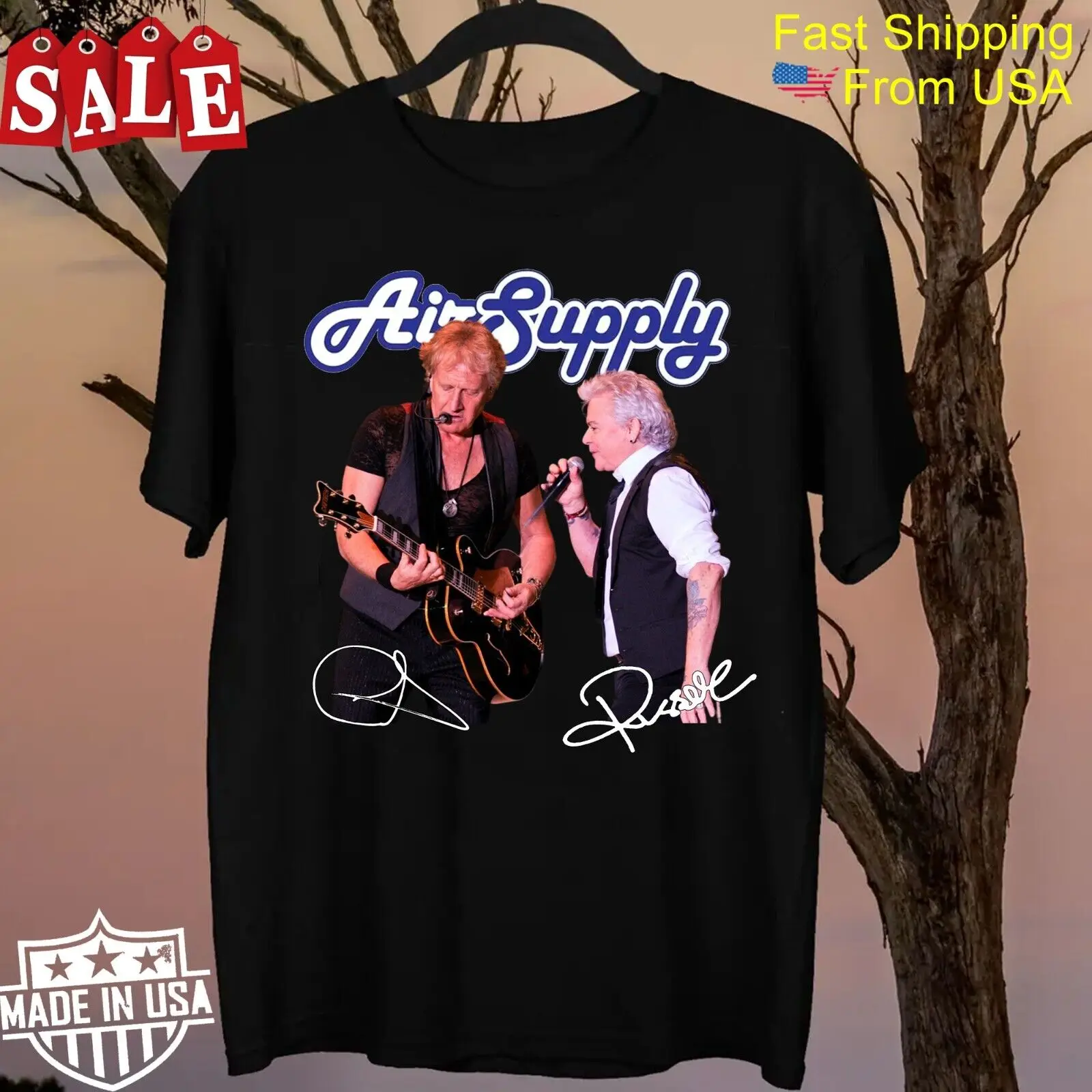 New Air Supply soft rock band Gift For Fans Unisex All Size Shirt 1LU60