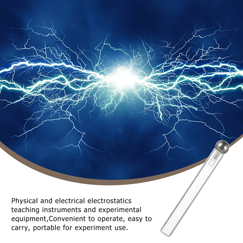

2 Pcs Electricity Test Balls Primary Experiment Tool Junior High Plastic Student