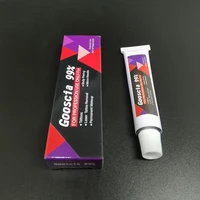 Nueva llegada 99% crema de tatuaje Gooscia 10g antes del maquillaje permanente Microblading cejas labios crema auxiliar eliminación de tatuajes