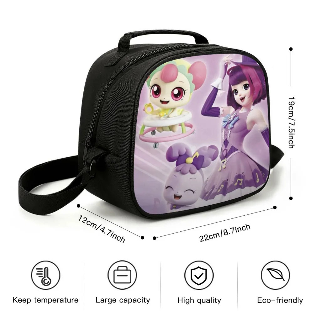 Catch Tiniping Lunch Bag for School Waterproof Picnic Thermal Cooler Insulated Lunch Box Women Kids Tote Bags