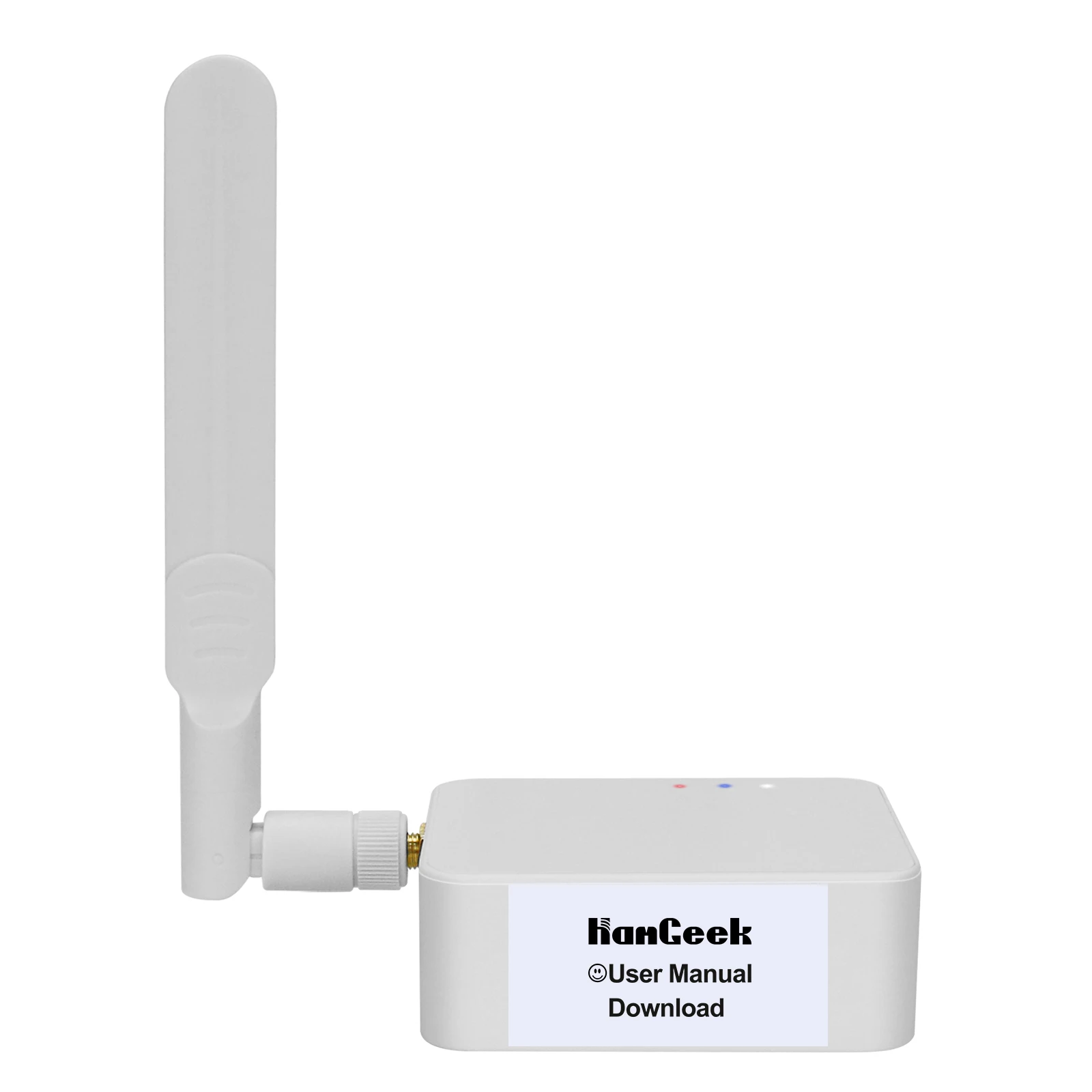 HamGeek HMG-01 Plus POE White Universal ZigBee Gateway ZigBee Coordinator Without USB Data Cable
