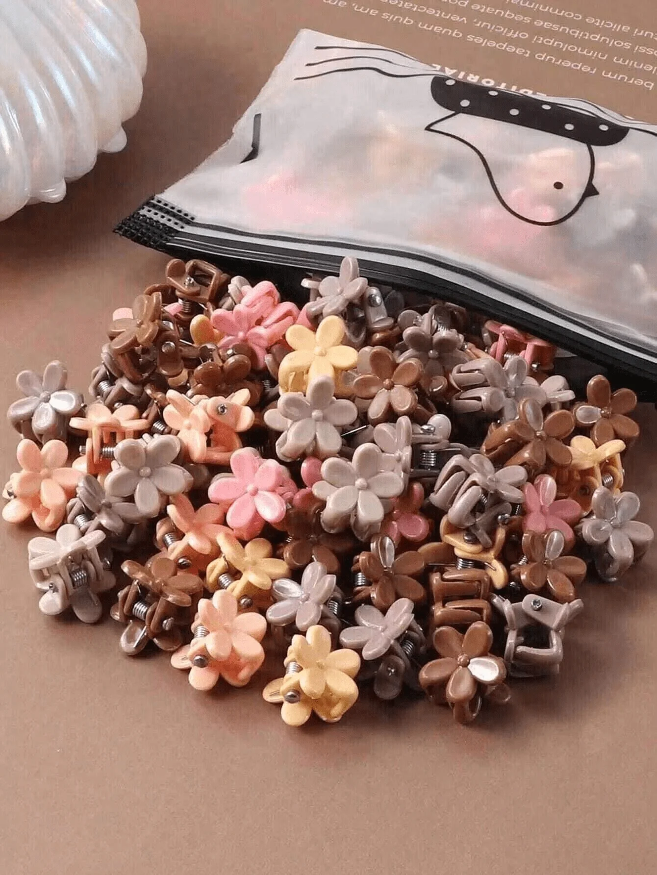 

20/50pcs Colorful Mini Flower Hair Clips For Women Girls - Cute And Decorative Accessories For Hair, Hair Accessories, Hair Accessories Women, Hair Accessory, Hair Accessories Women, Hair Accessories, Hair Tools, Curly Hair Accessories Hair, Travel,Hair A