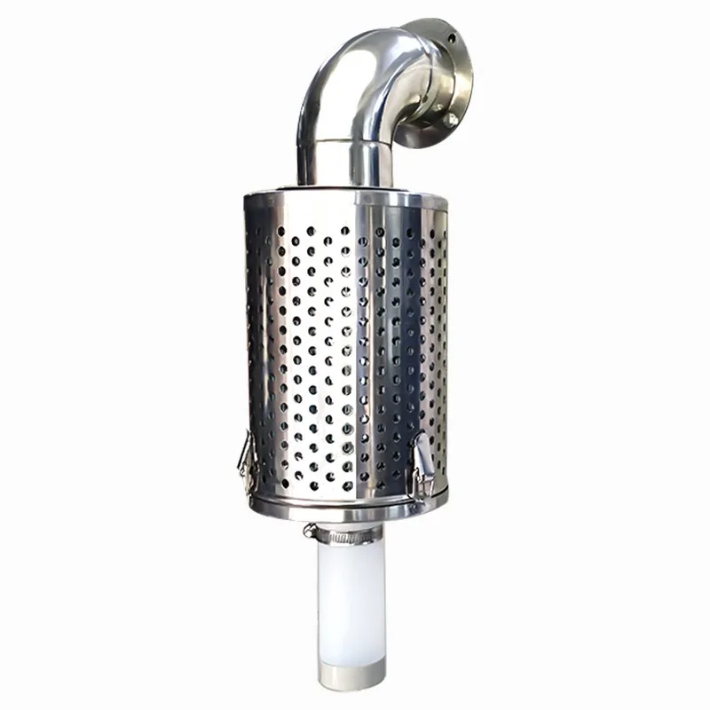 Stainless Steel Dust Collector for Dryer Hopper, Filter Dust Recovery Filter Dust Collector