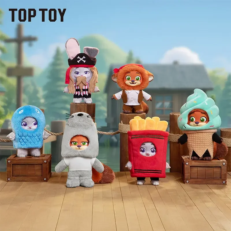 

Original Zootopia 2 Best Undercover Blind Box Vinyl Doll Pendant Toys Movie Nick Judy Mystery Box Children Present Trending Gift